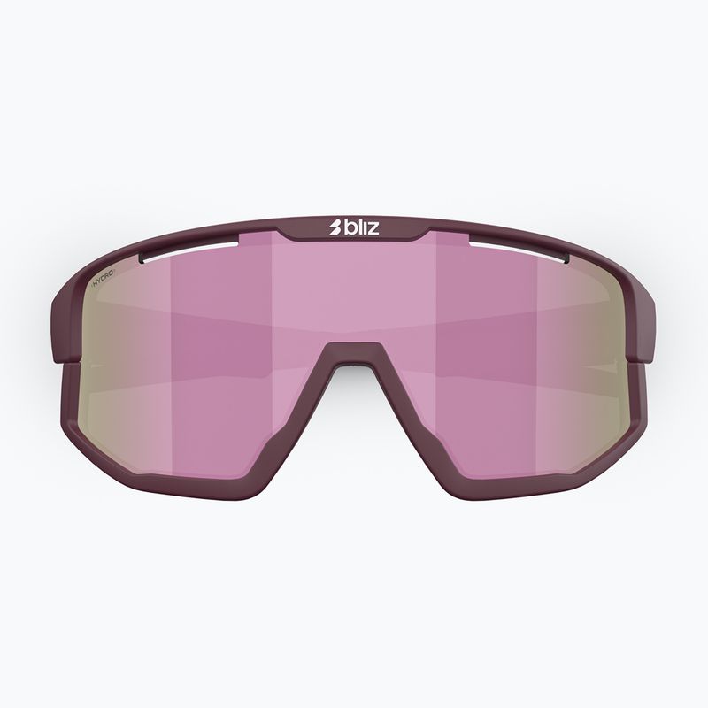 Окуляри сонцезахисні Bliz Fusion Small matte burgundy/brown rose multi 3
