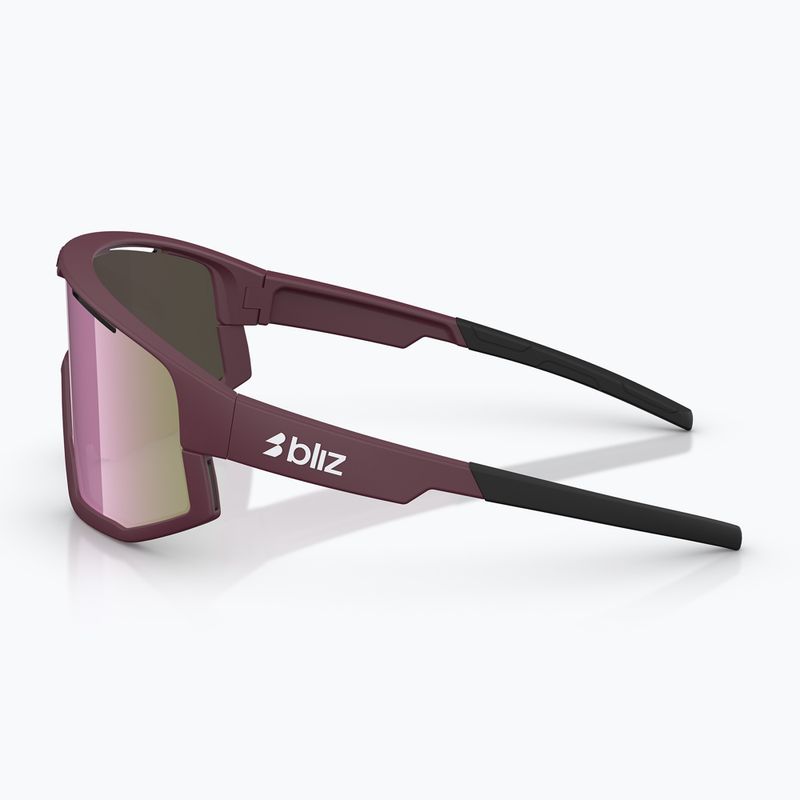 Окуляри сонцезахисні Bliz Fusion Small matte burgundy/brown rose multi 5