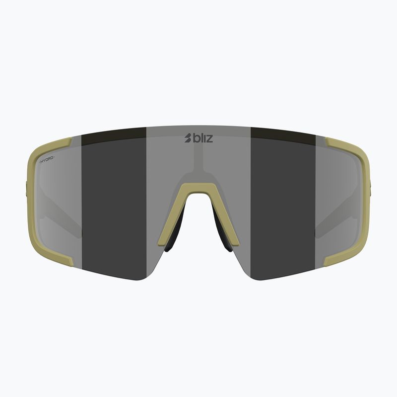 Окуляри сонцезахисні Bliz P003 matte amber green/smoke silver mirror 2