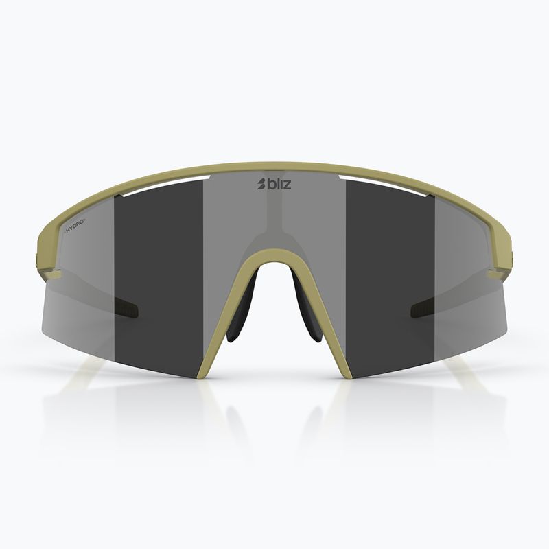 Окуляри сонцезахисні Bliz P006 matte amber green/smoke silver mirror 2