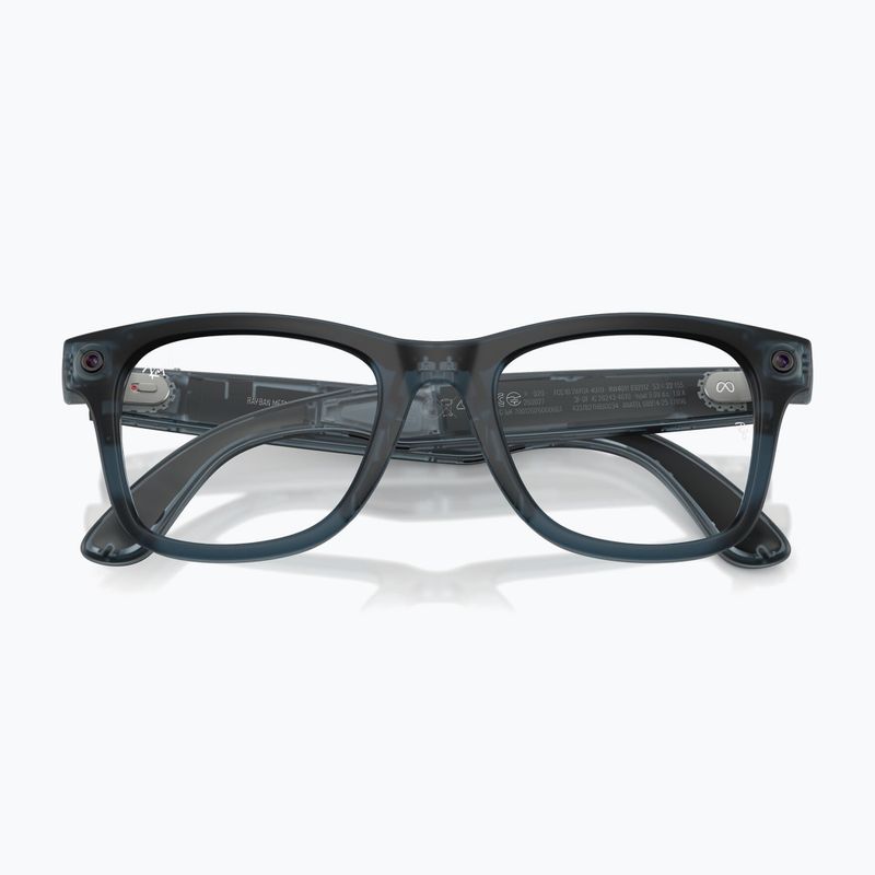 Окуляри з камерою Ray-Ban Meta Wayfarer tp.mt.ocean/trs grey 6