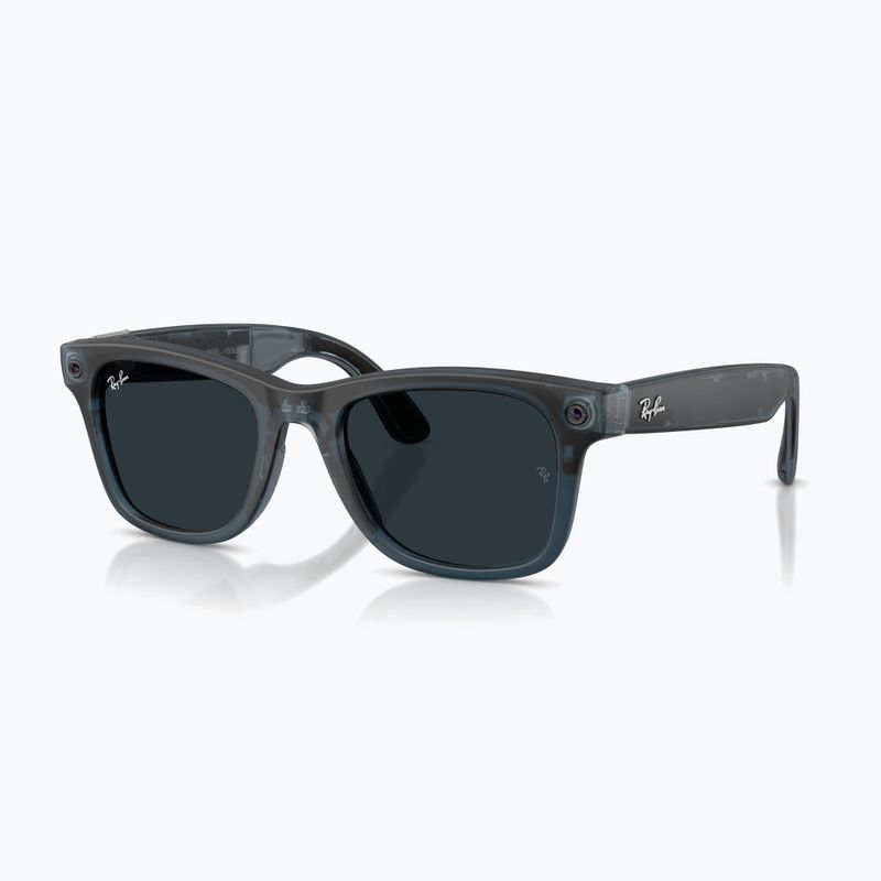 Окуляри з камерою Ray-Ban Meta Wayfarer tp.mt.ocean/trs grey 7