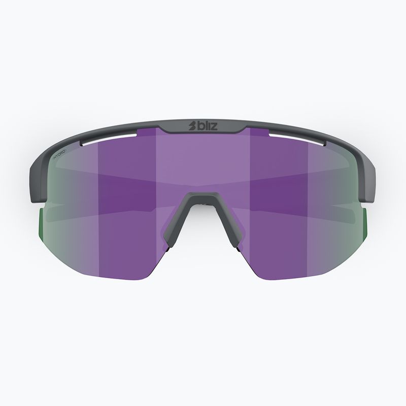 Окуляри сонцезахисні Bliz Matrix matte grey/smoke purple multi 2