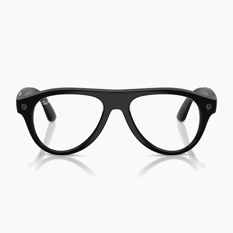 Окуляри з камерою Ray-Ban Meta Aviator shiny black/trs g. green 2