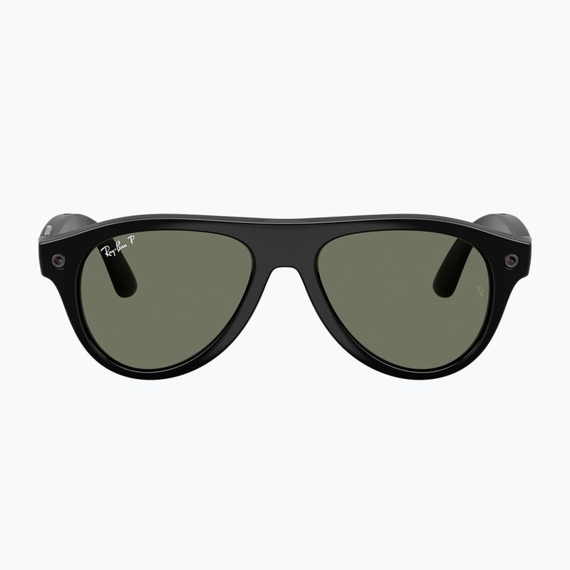Окуляри з камерою Ray-Ban Meta Aviator shiny black/g15 green polar 2