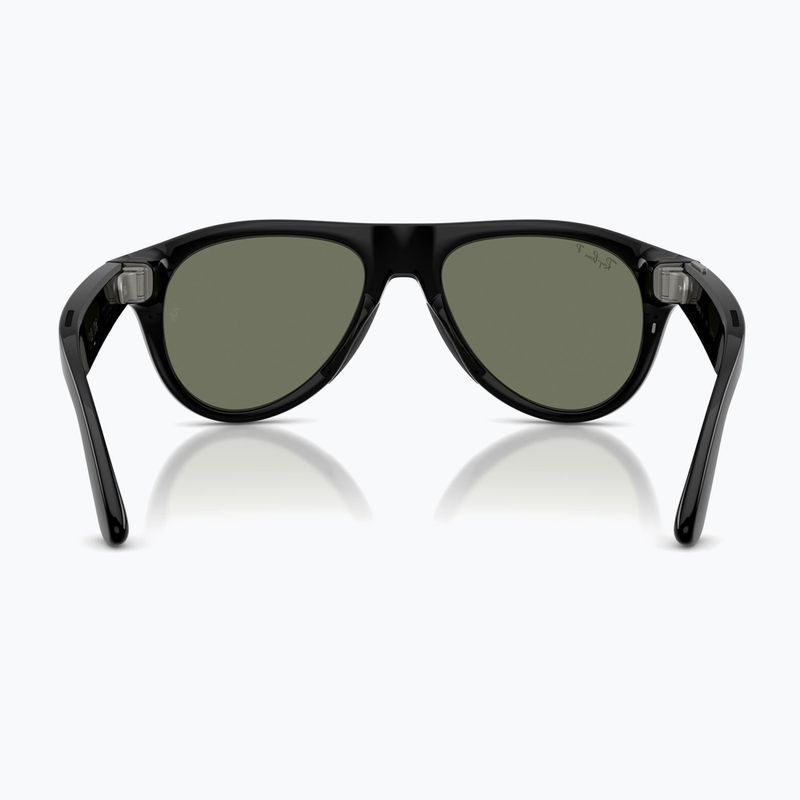 Окуляри з камерою Ray-Ban Meta Aviator shiny black/g15 green polar 3