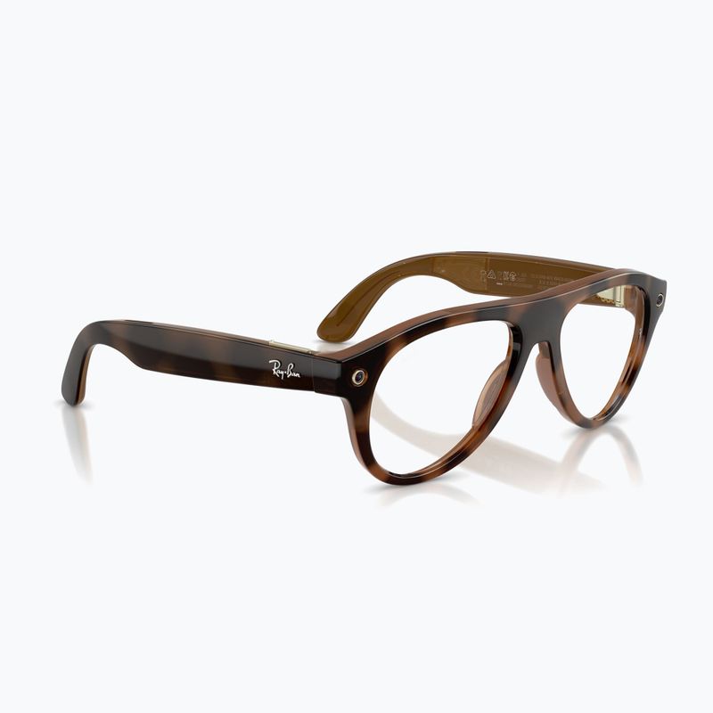 Окуляри з камерою Ray-Ban Meta Aviator havana/trs brown 4