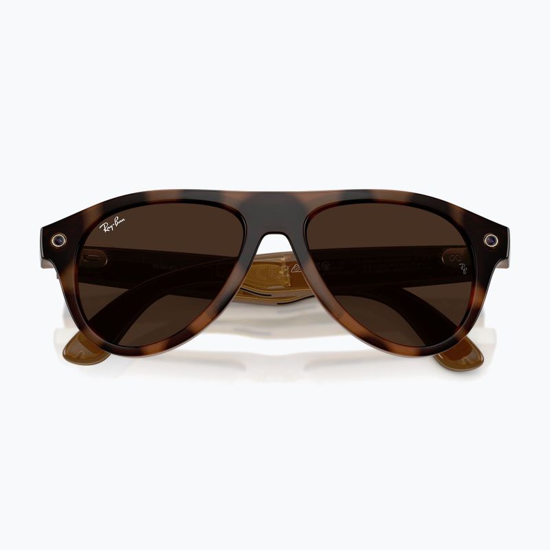 Окуляри з камерою Ray-Ban Meta Aviator havana/trs brown 9
