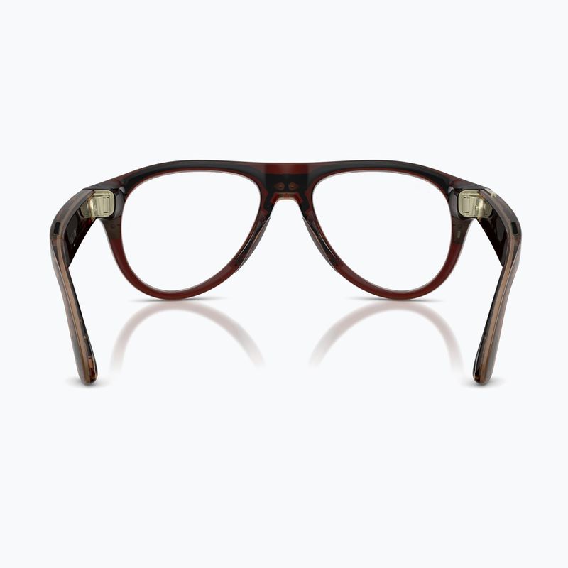 Окуляри з камерою Ray-Ban Meta Aviator transp. umber/trs jade 3