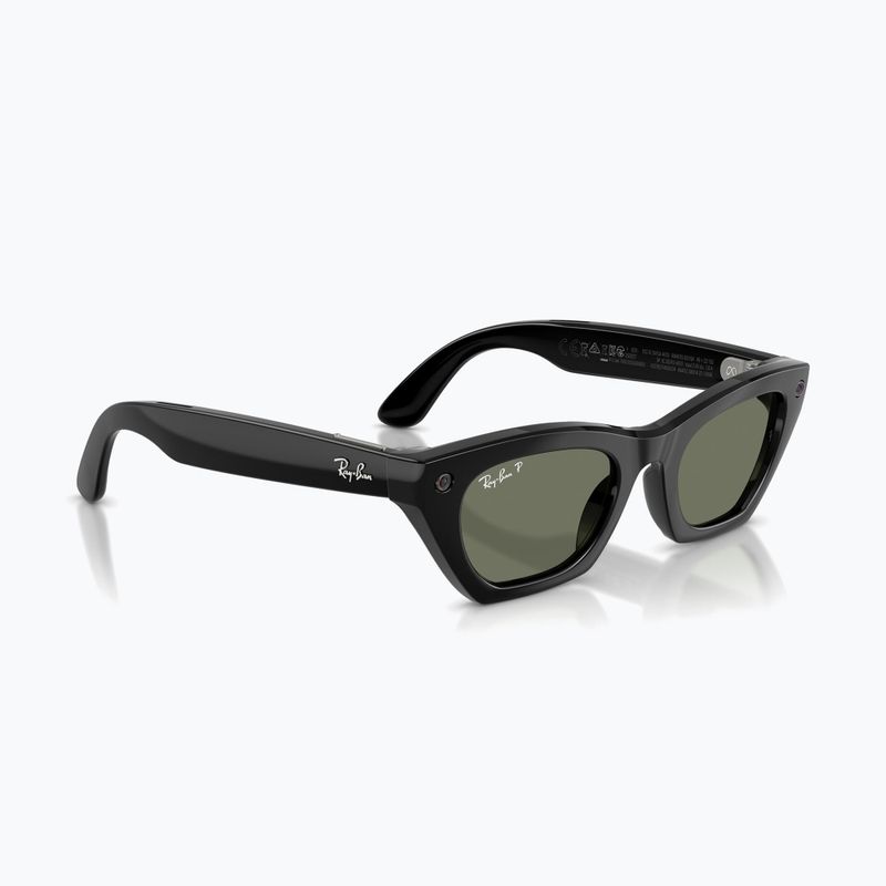 Окуляри з камерою Ray-Ban Meta Zena shiny black/g15 green polar 4