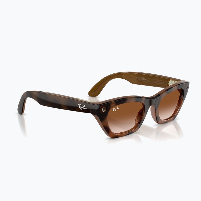 Окуляри з камерою Ray-Ban Meta Zena havana/gradient brown 4