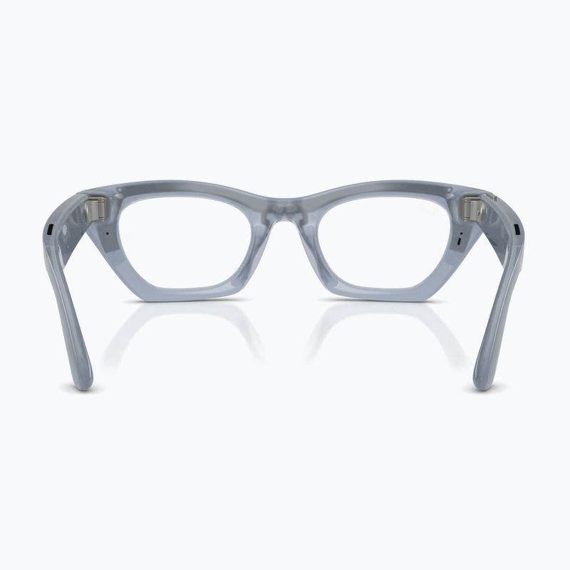 Окуляри з камерою Ray-Ban Meta Zena milky grey lilac/trs copper 3