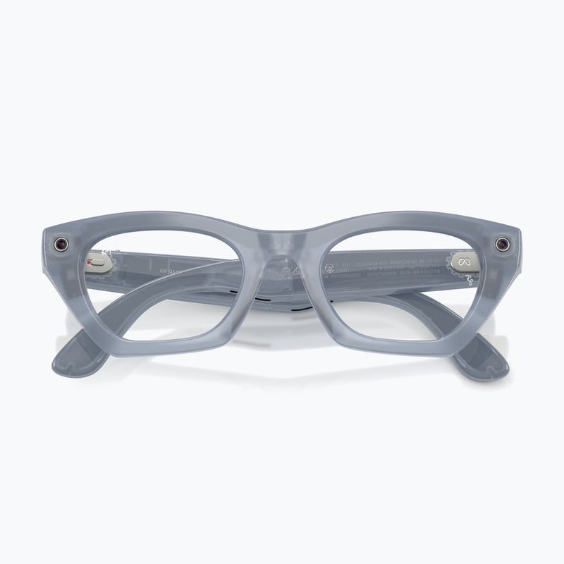 Окуляри з камерою Ray-Ban Meta Zena milky grey lilac/trs copper 6