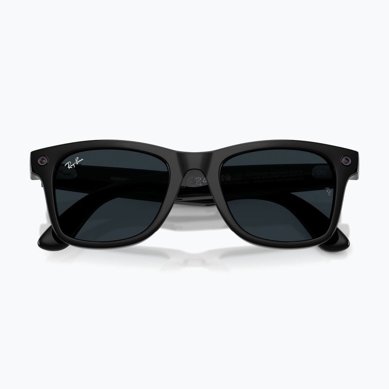 Окуляри з камерою Ray-Ban Meta Wayfarer shiny black/trs grey 9