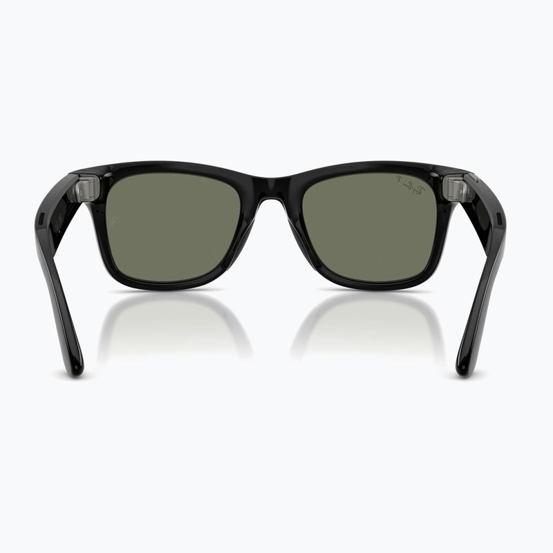 Окуляри з камерою Ray-Ban Meta Wayfarer shiny black/g15 green polar 3