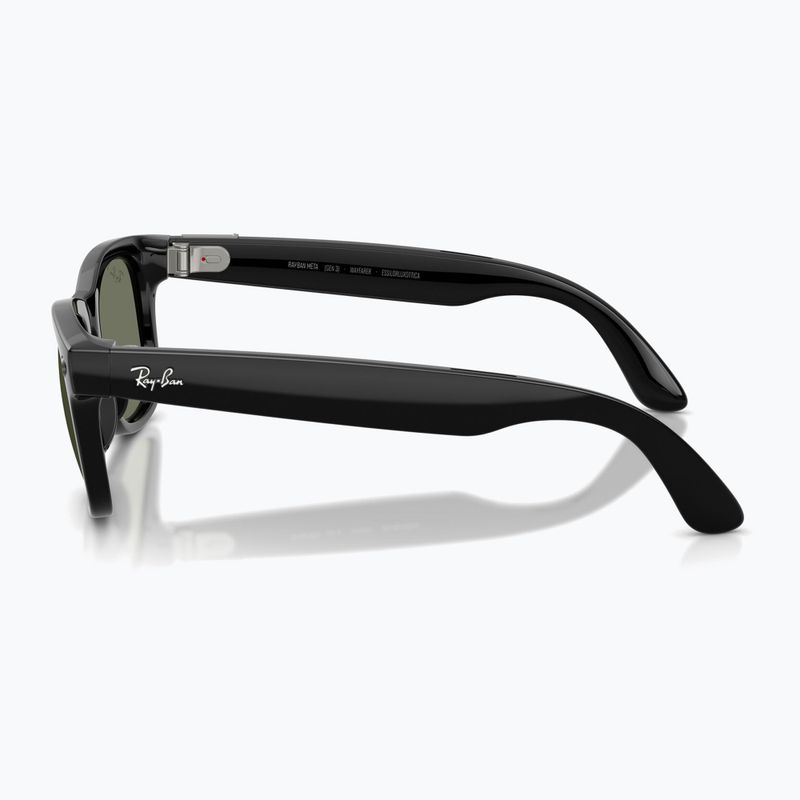 Окуляри з камерою Ray-Ban Meta Wayfarer shiny black/g15 green polar 5