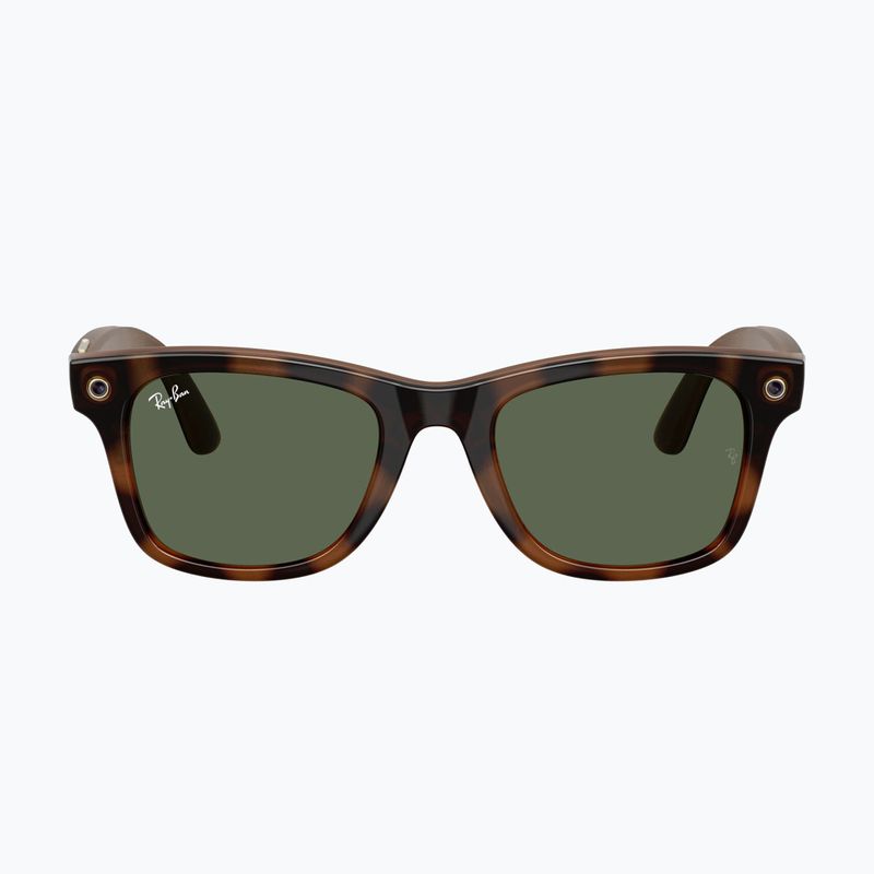 Окуляри з камерою Ray-Ban Meta Wayfarer havana/g15 green 2
