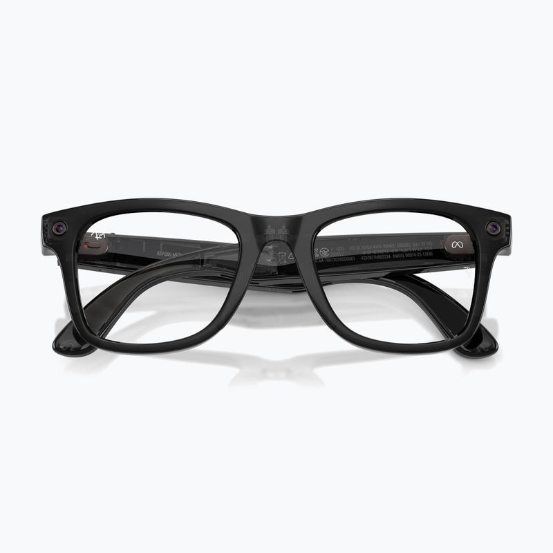 Окуляри з камерою Ray-Ban Meta Wayfarer transp. black/trs aquamarine 6