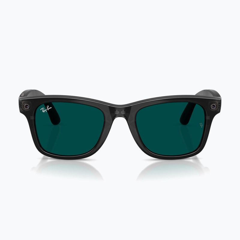 Окуляри з камерою Ray-Ban Meta Wayfarer transp. black/trs aquamarine 8