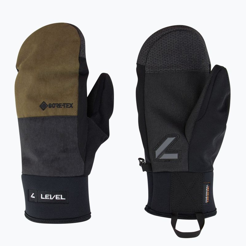 Рукавиці гірськолижні чоловічі Level Matrix Mitt Gore-Tex olive green