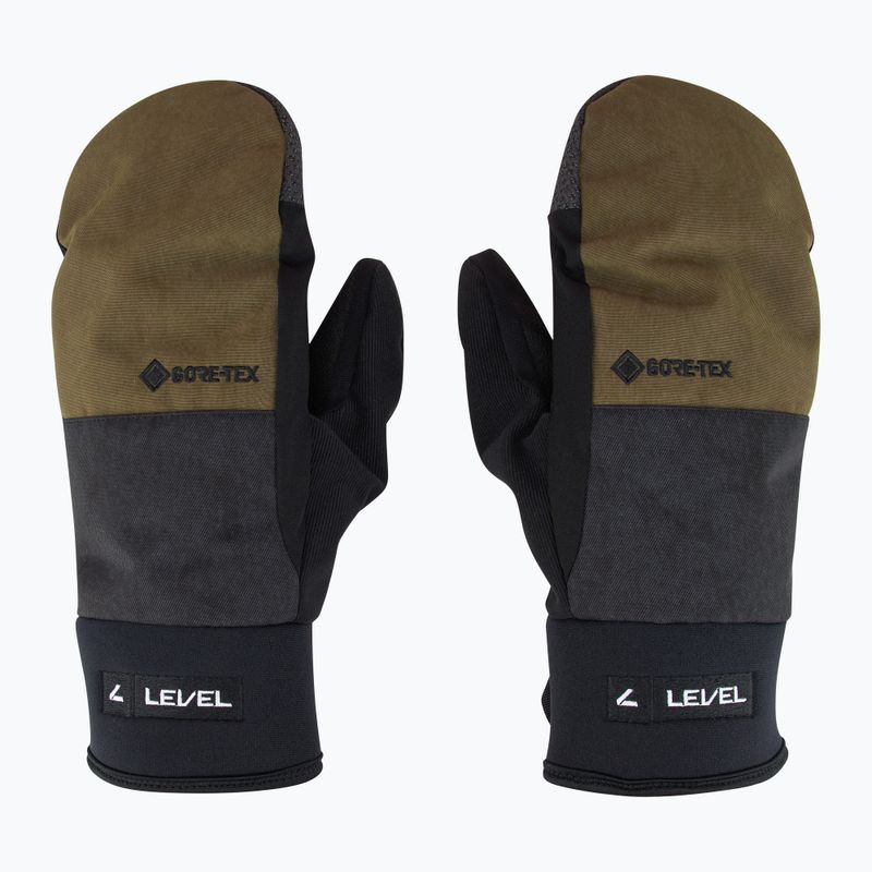 Рукавиці гірськолижні чоловічі Level Matrix Mitt Gore-Tex olive green 2