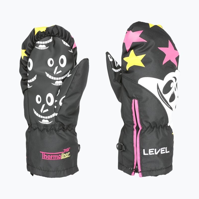 Рукавиці лижні дитячі Level Lucky Mitt ninja pink 6