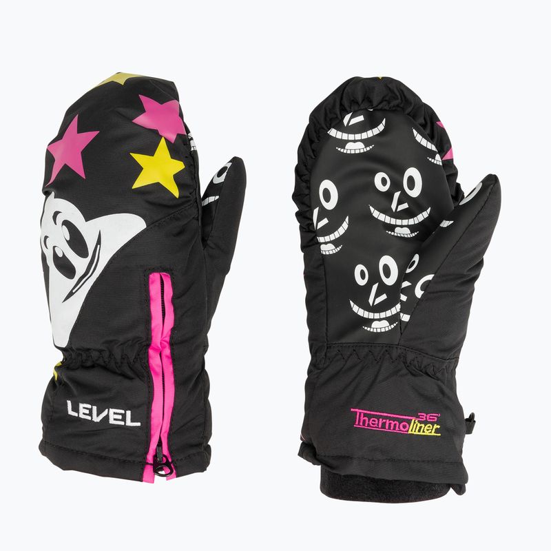 Рукавиці лижні дитячі Level Lucky Mitt ninja pink