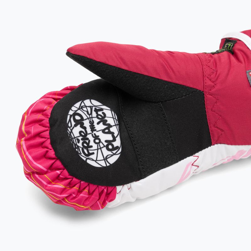 Рукавиці гірськолижні дитячі Level Animal pk bordeaux 4