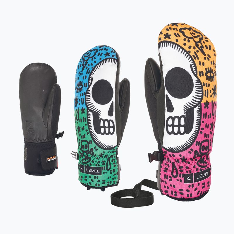 Рукавиці гірськолижні дитячі Level Vertigo Mitt Teen wood 2