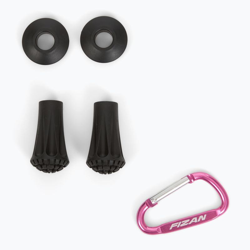 Палиці для скандинавської ходьби Fizan Tekno Race Impulse червоні 7