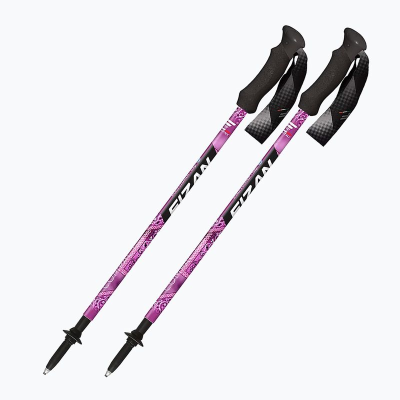 Палиці трекінгові Fizan Compact MS magenta