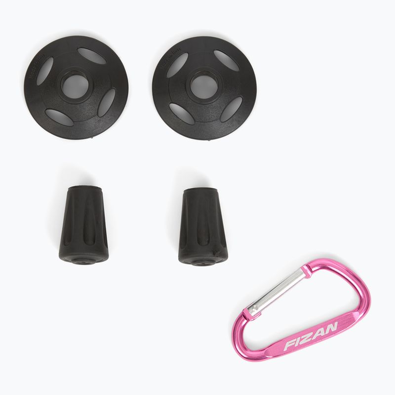 Палиці трекінгові Fizan Tierra grey/coral 7