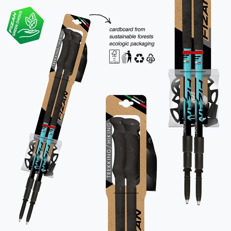 Палиці трекінгові Fizan Lhotse light blue 8