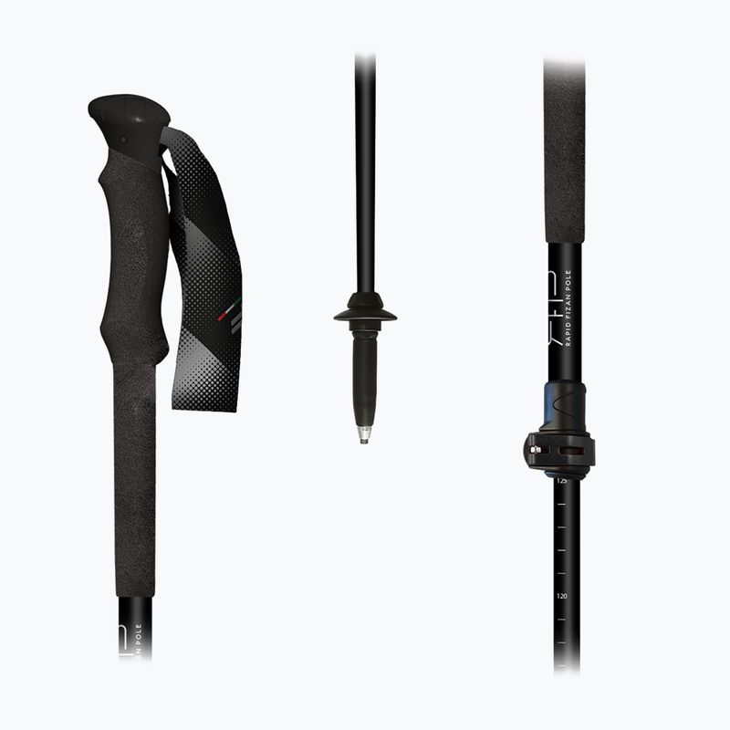 Палиці трекінгові Fizan RFP Touring black 4