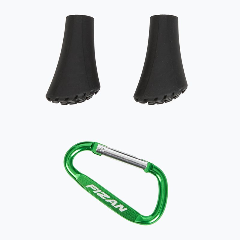 Палиці для скандинавської ходьби Fizan Carbon Pro Impulse red 7