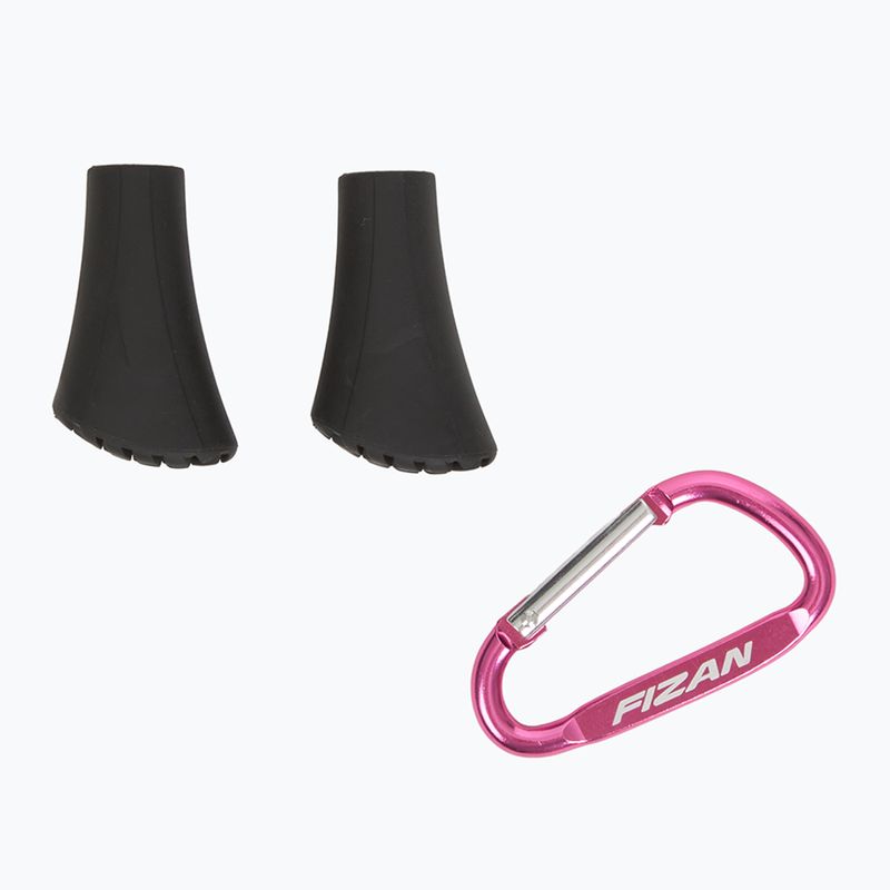 Палиці для скандинавської ходьби Fizan Carbon Pro yellow 7