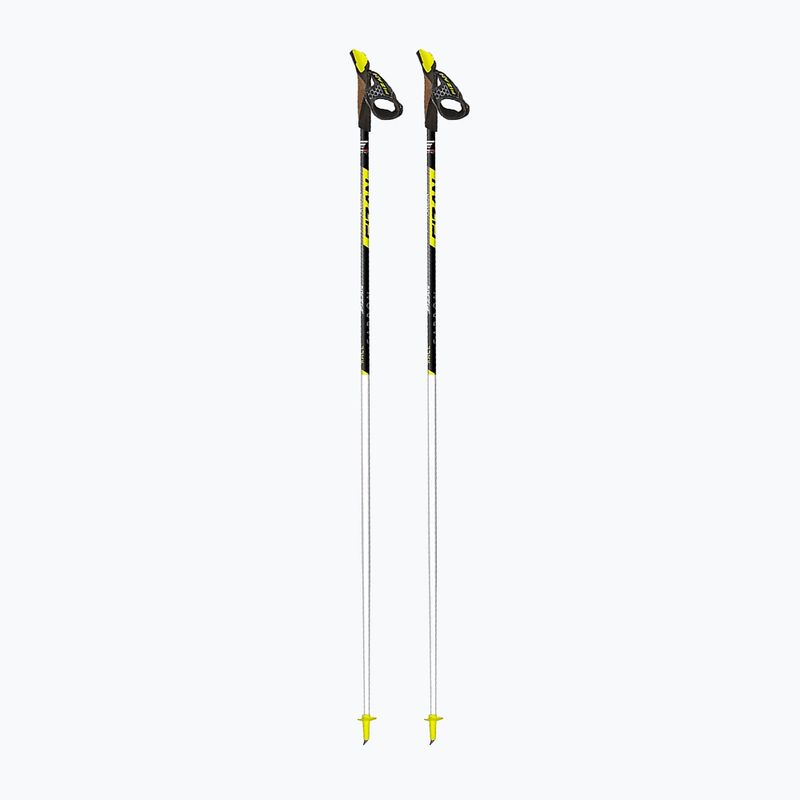 Палиці для скандинавської ходьби Fizan Carbon Race yellow