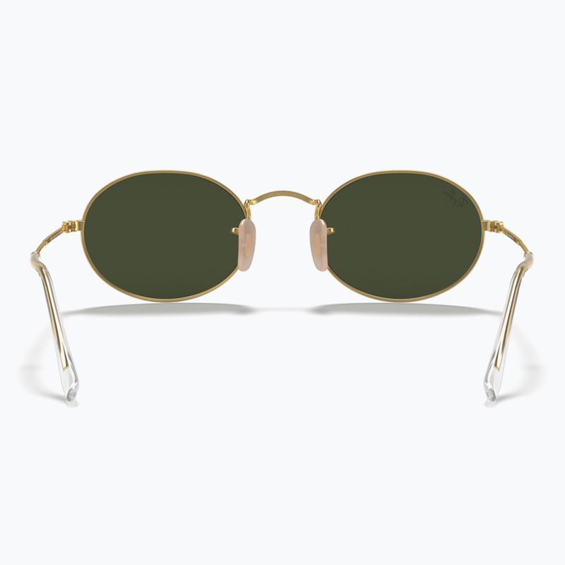 Окуляри сонцезахисні Ray-Ban Oval arista gold/green g-15 5