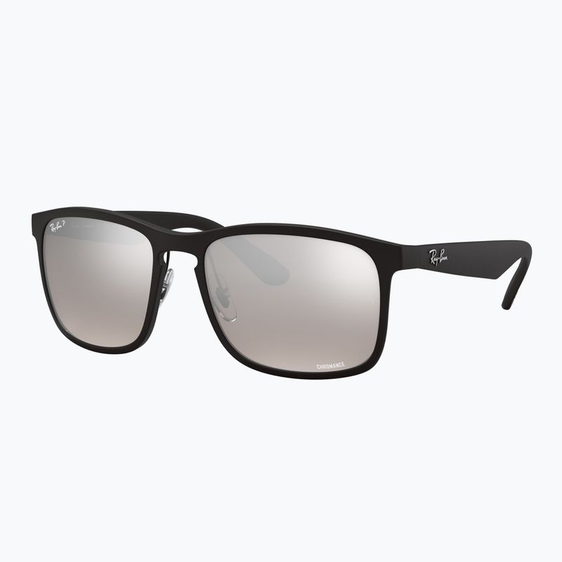 Окуляри сонцезахисні Ray-Ban Rb4264 Polarized+ Lenses matte black/silver polarized+ 3