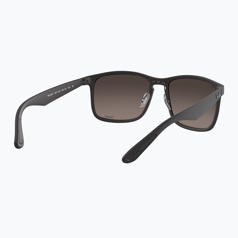 Окуляри сонцезахисні Ray-Ban Rb4264 Polarized+ Lenses matte black/silver polarized+ 5