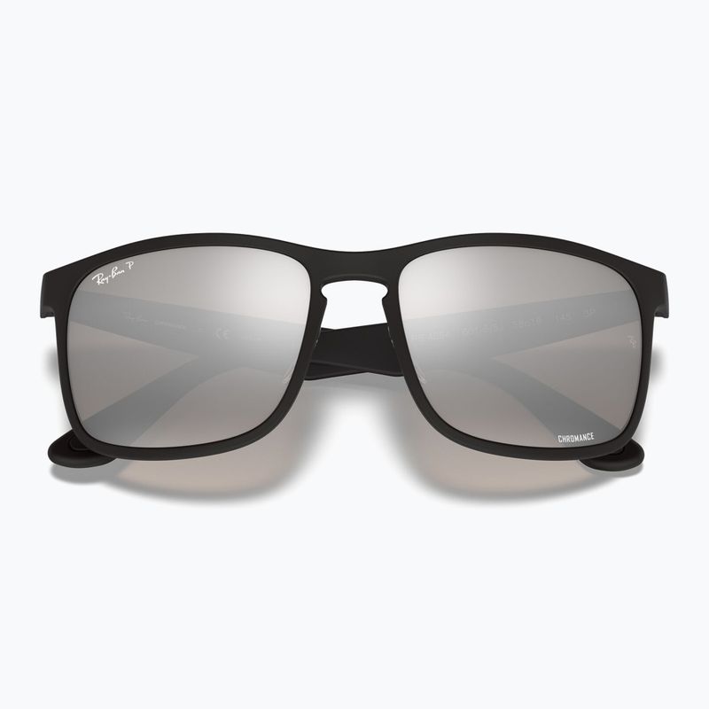 Окуляри сонцезахисні Ray-Ban Rb4264 Polarized+ Lenses matte black/silver polarized+ 6