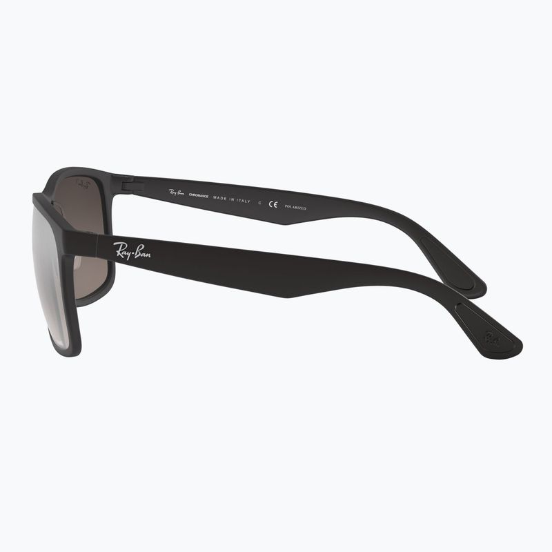 Окуляри сонцезахисні Ray-Ban Rb4264 Polarized+ Lenses matte black/silver polarized+ 7
