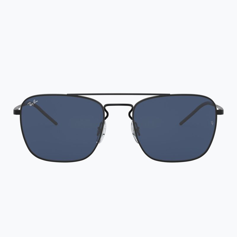 Окуляри сонцезахисні Ray-Ban RB3588 matt black/dark blue 2