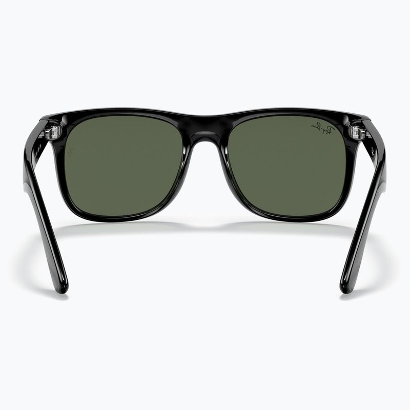 Окуляри сонцезахисні дитячі Ray-Ban Justin black/dark green 5