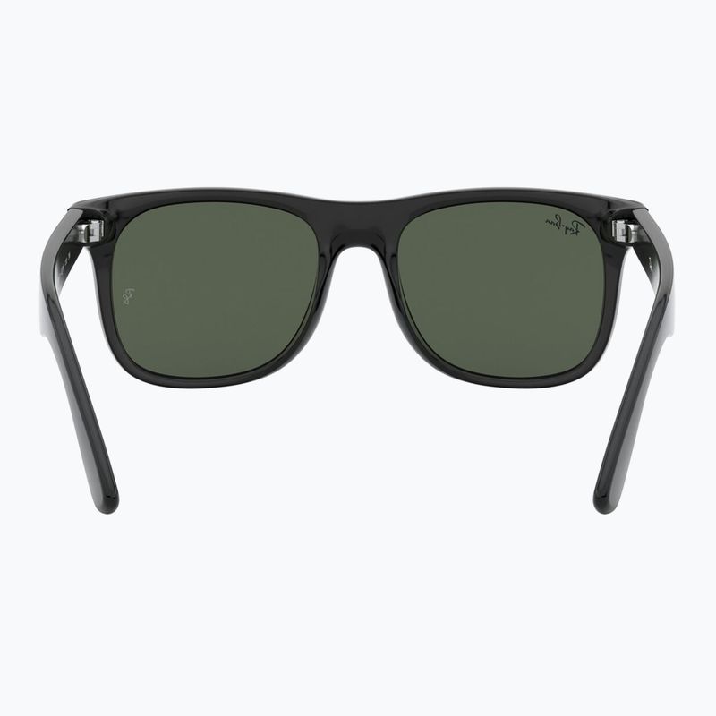 Окуляри сонцезахисні дитячі Ray-Ban Justin black/dark green 6