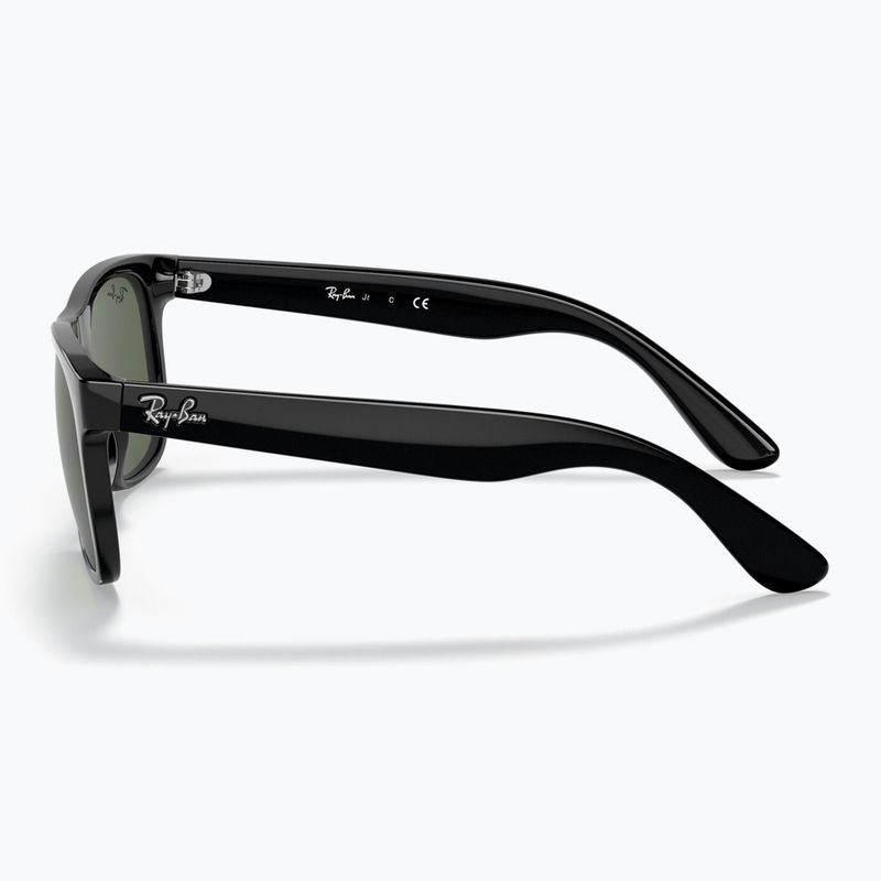 Окуляри сонцезахисні дитячі Ray-Ban Justin black/dark green 7