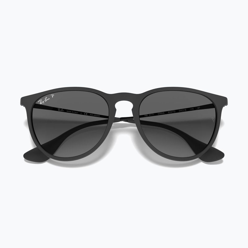 Окуляри сонцезахисні Ray-Ban Erika matt black/grey 3