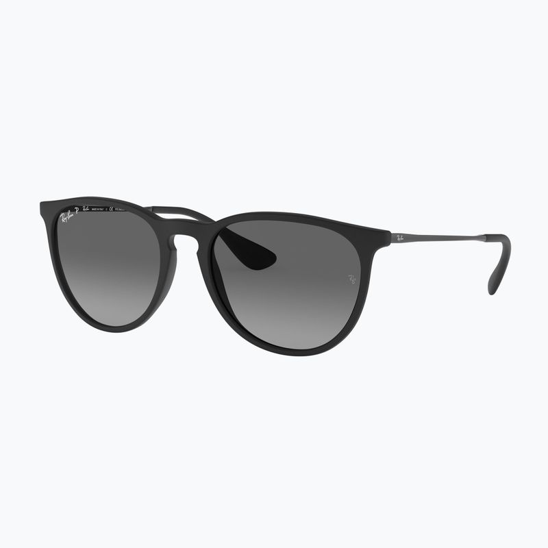 Окуляри сонцезахисні Ray-Ban Erika matt black/grey 4