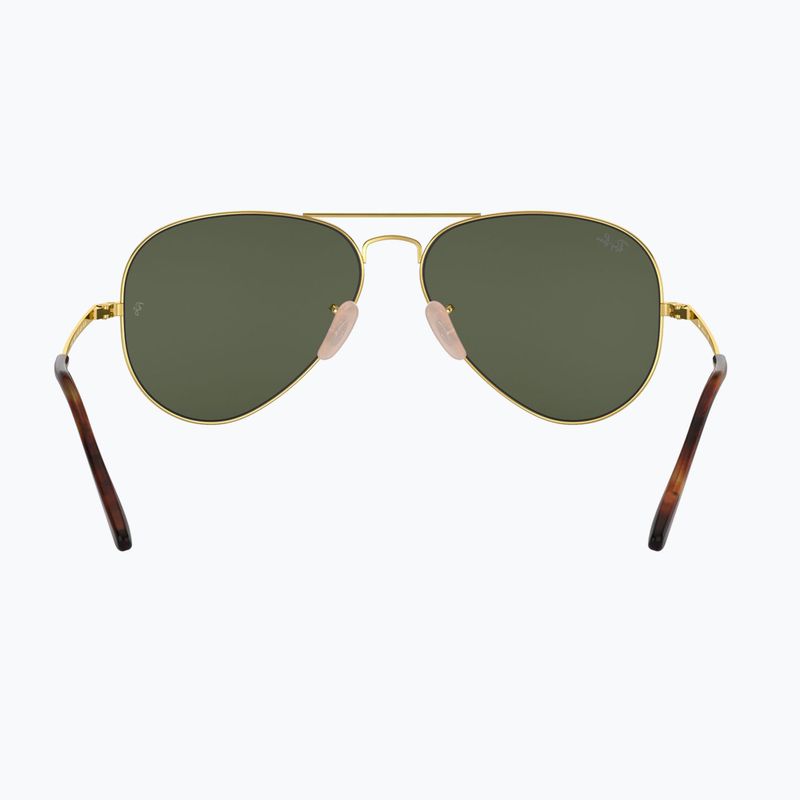 Окуляри сонцезахисні Ray-Ban Aviator Metal II gold arista/green g-15 5