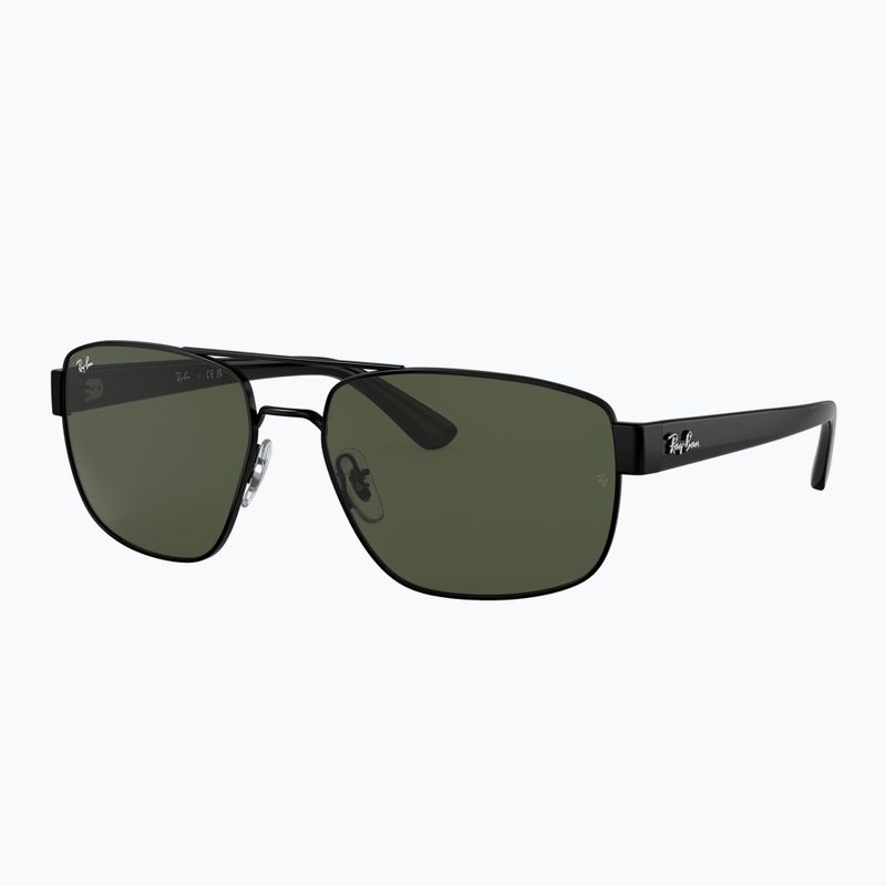 Окуляри сонцезахисні Ray-Ban RB3663 black/green g-15 4